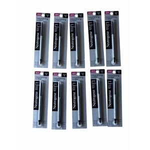 10x Neutrogena Nourishing Eyeliner Pencil, Cosmic Black 10, NEW .01 oz/0.2g